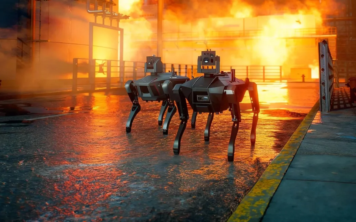 防爆四足机器人