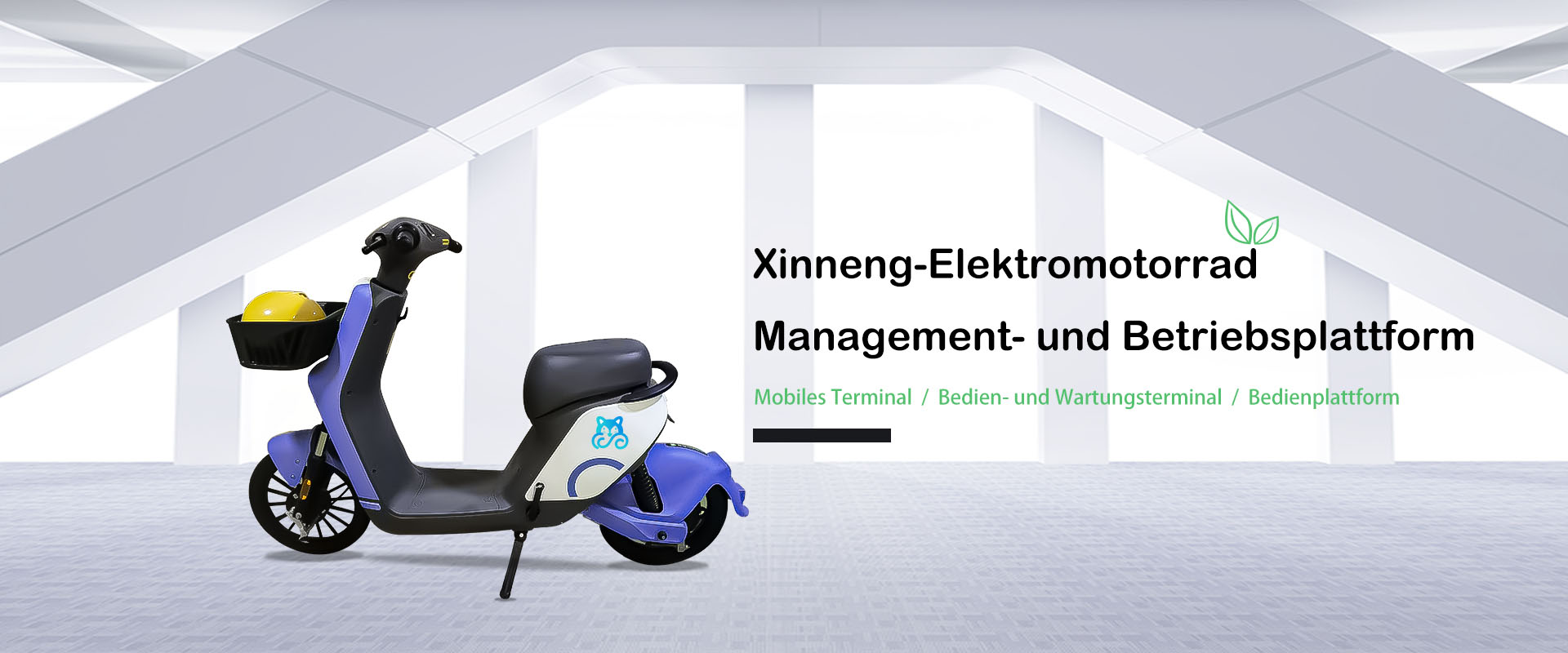 Neue Energie-Motorradmanagement- und Betriebsplattform