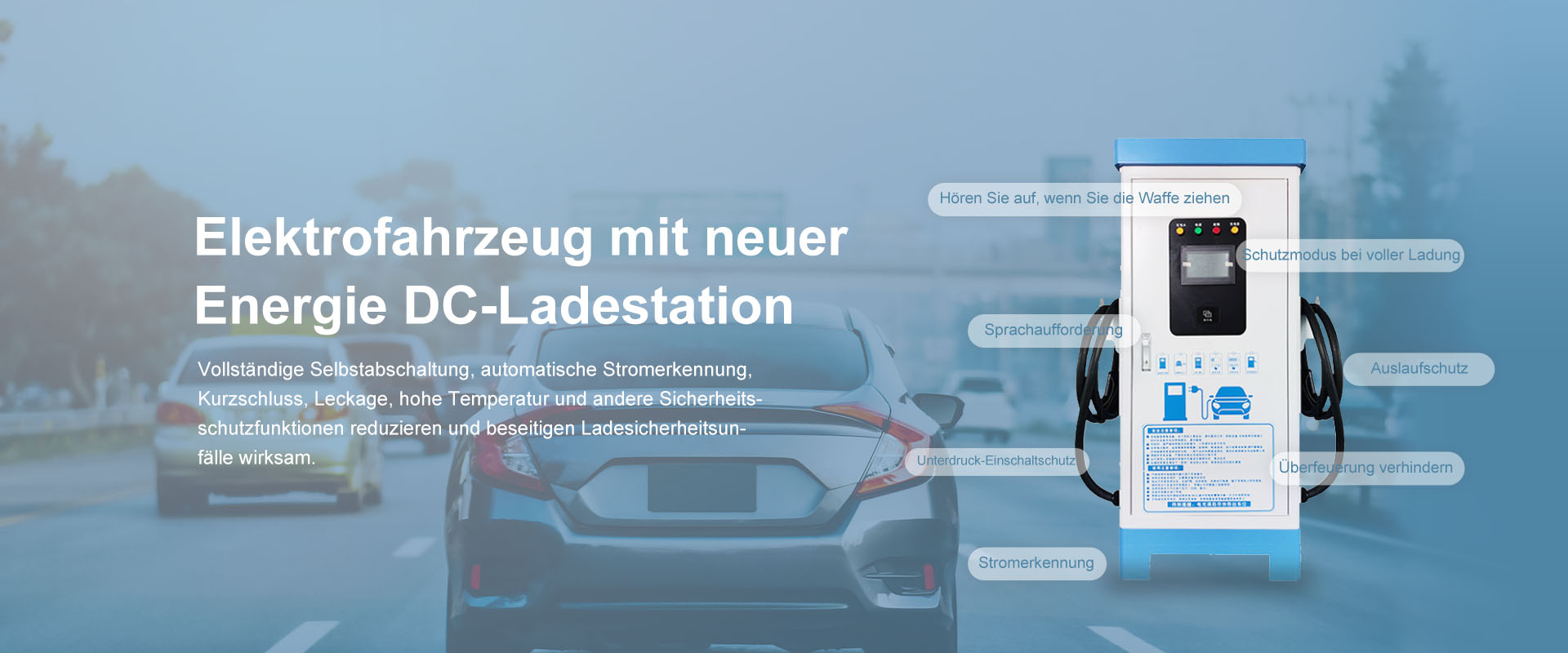 New Energy DC-Ladestation für Elektrofahrzeuge