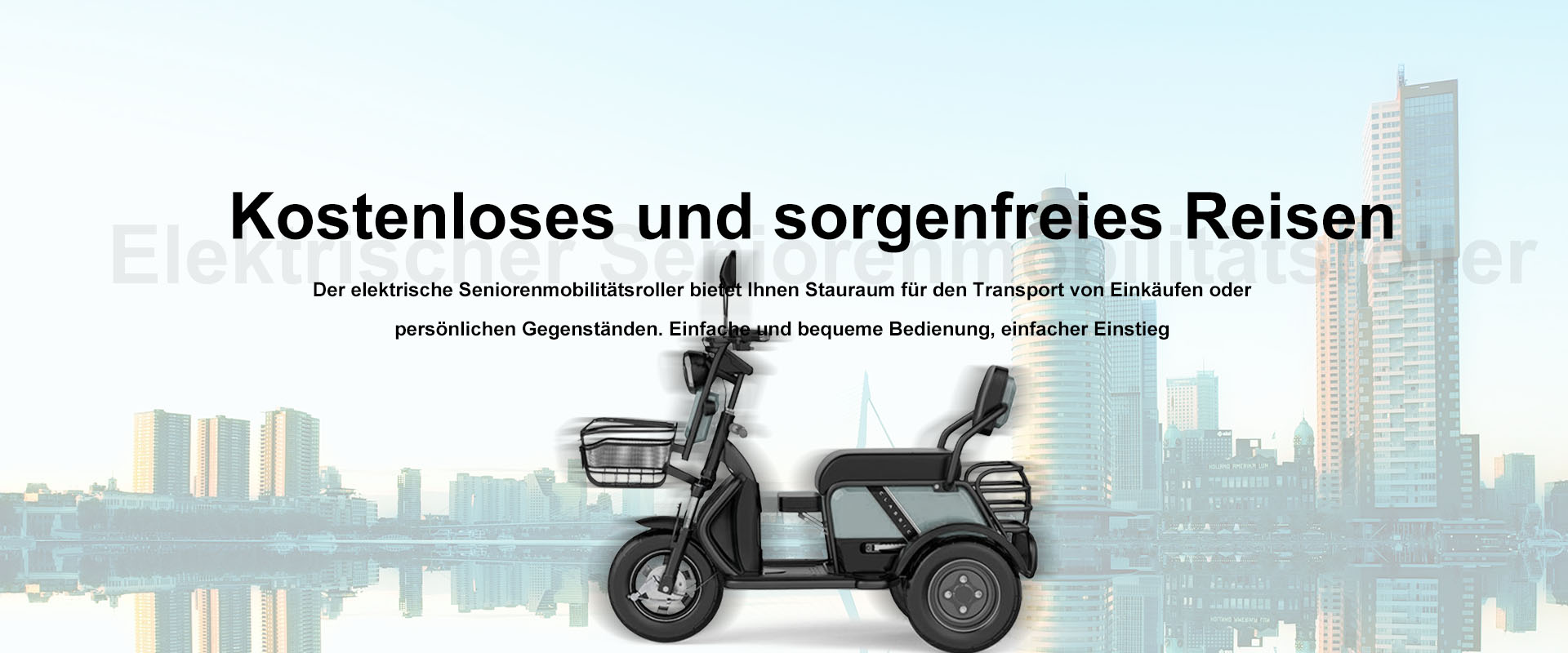 Elektroroller für ältere Menschen