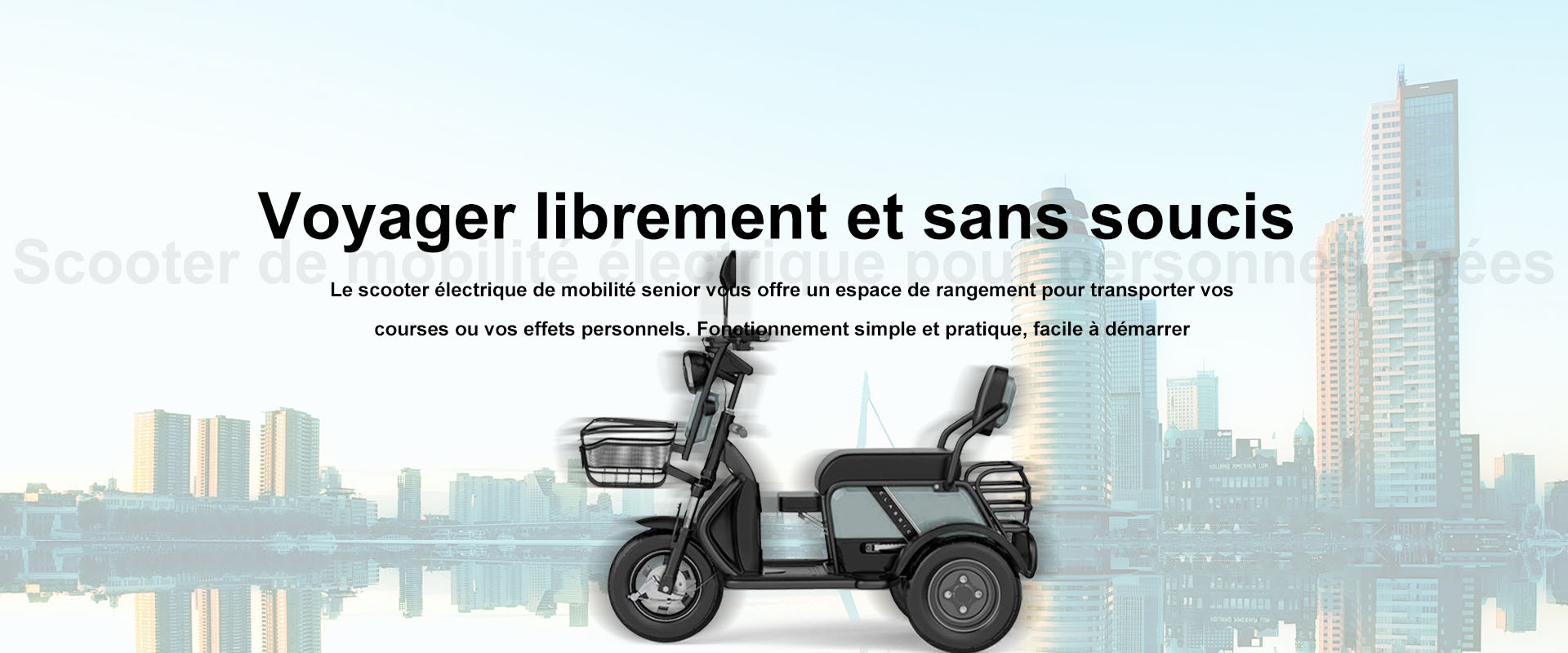 Scooter électrique pour personnes âgées