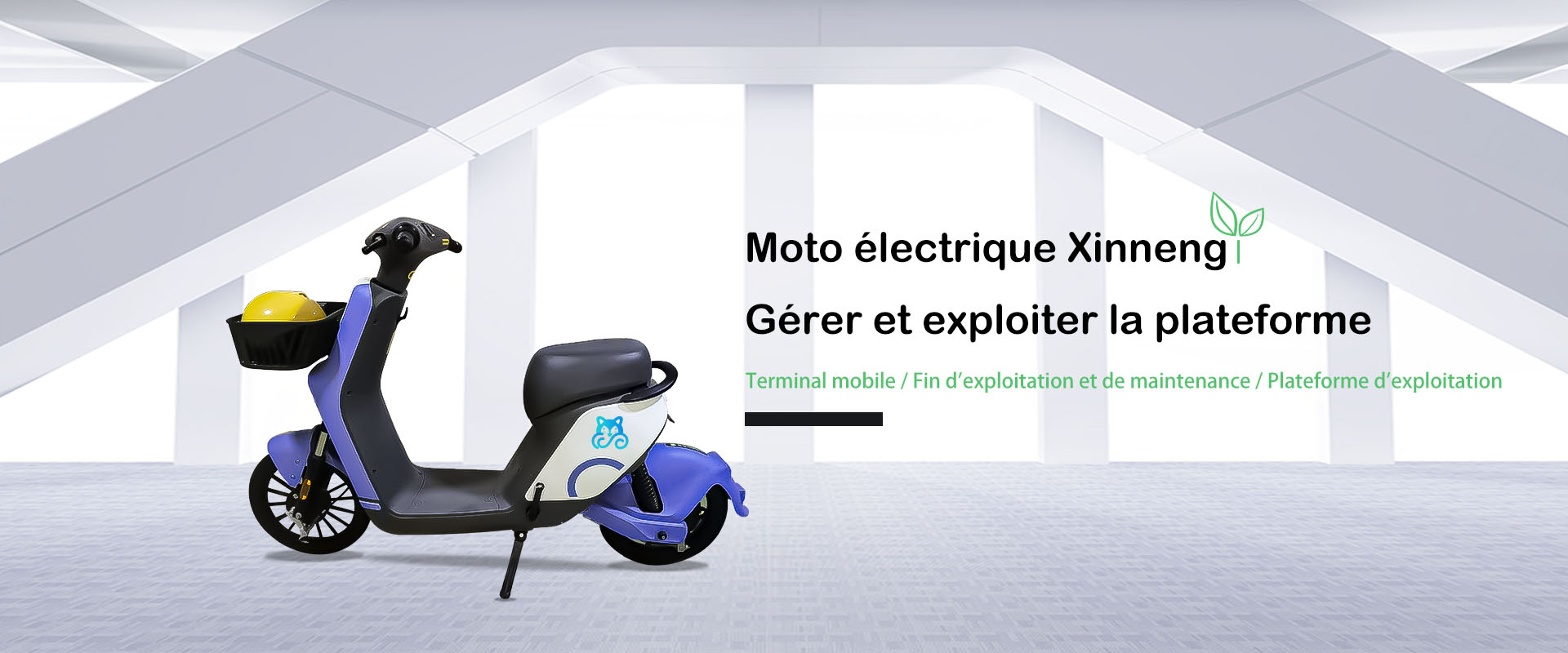 Nouvelle plateforme de gestion et d’exploitation de motos énergétiques