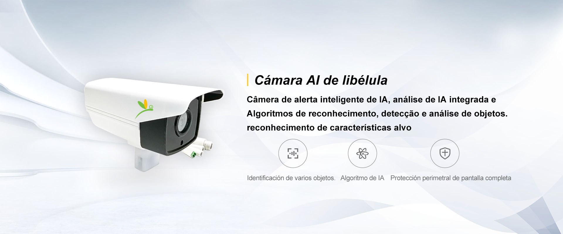 Câmera AI Libélula