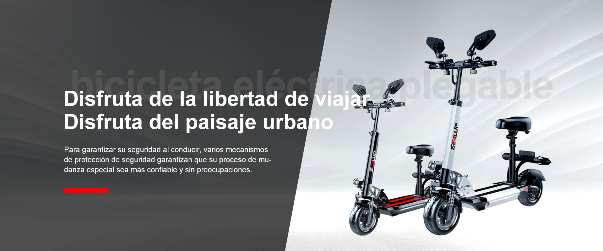 Bicicleta eléctrica plegable