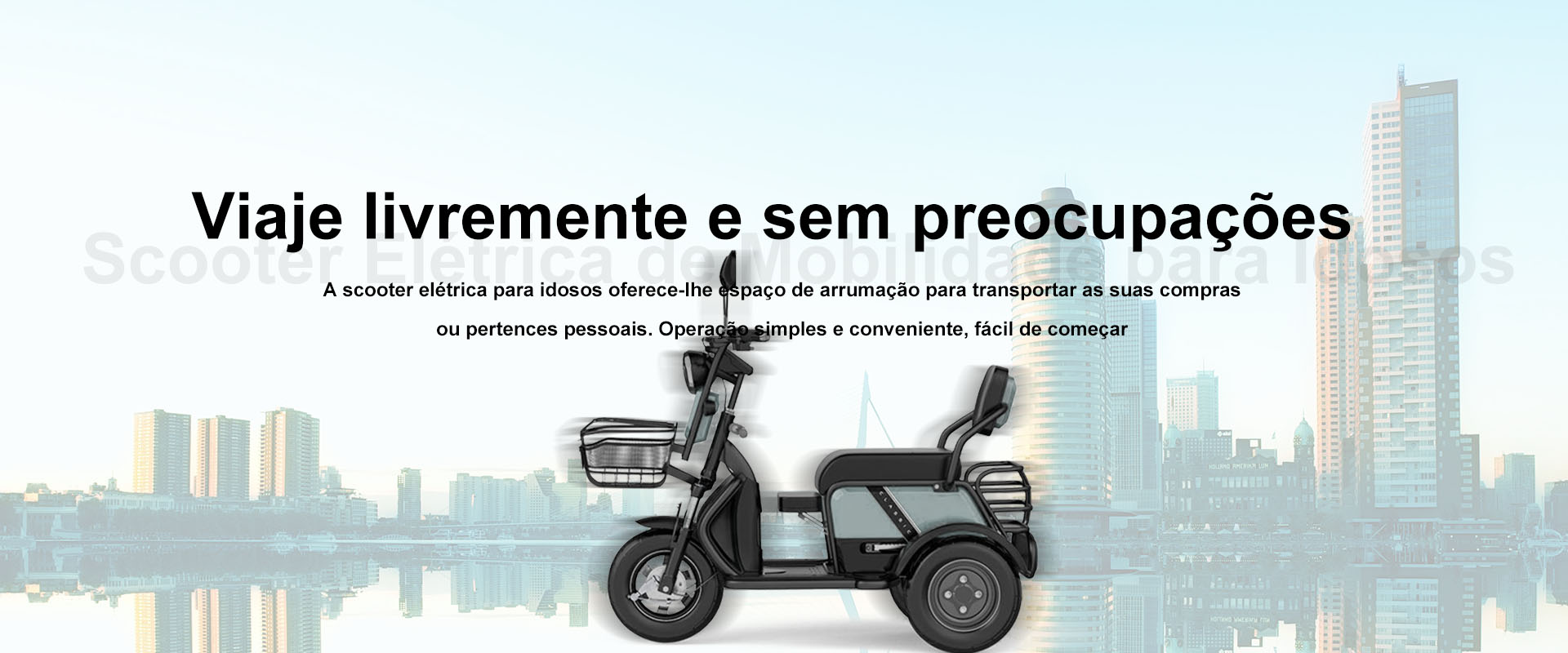 Scooter Elétrica Para Idosos