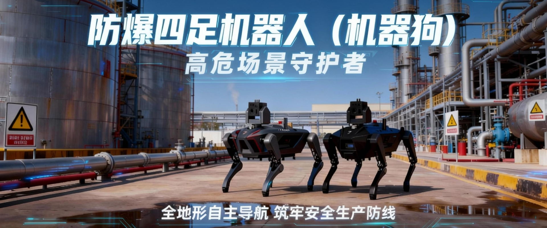 穿山甲防爆四足机器人(机器狗) 穿山甲防爆四足机器人(机器狗)
