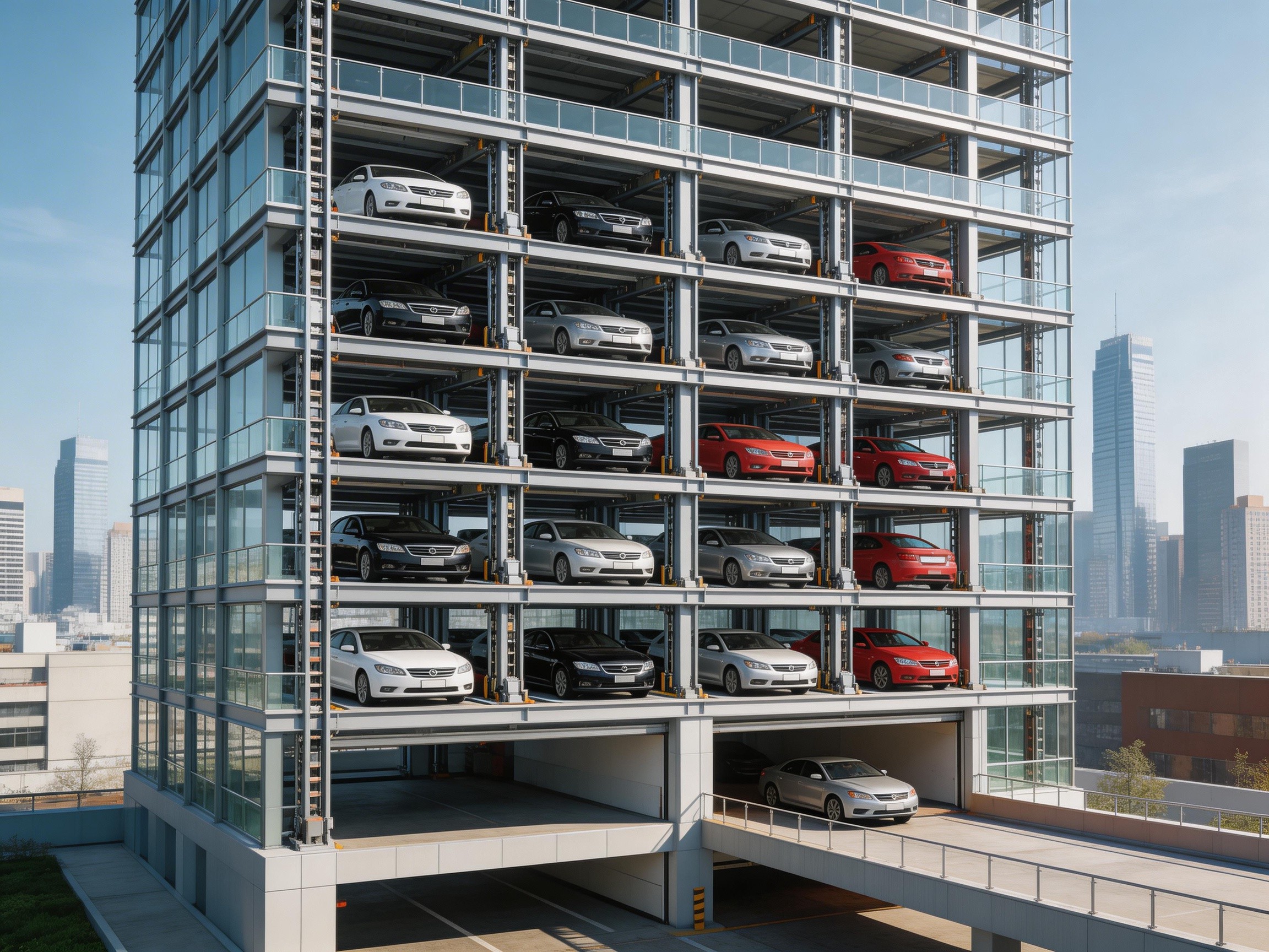 免费3天！广州黄埔首个智能垂直立体停车场正式投用